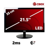 CBOX 21.5 2120 1920x1080 5MS HDMI/VGA SIYAH MONITOR - 1